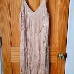 Lulus fringe dress